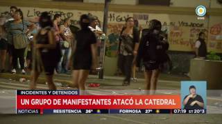 TV Pública Noticias - Día de la Mujer: Incidentes frente a la Catedral de Buenos Aires