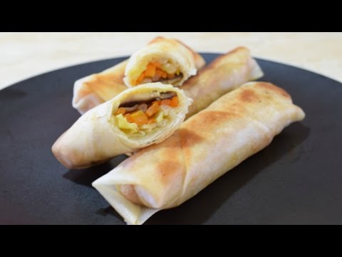 Vegetable Spring Rolls| Crispy Snack | Without Frying Oil Vegetable Spring Rolls| Crispy Snack | Without Frying Oil