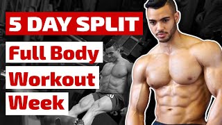 Top Trainer Shares the Only 5-Day Split You Need for a Perfect Physique - Masterclass