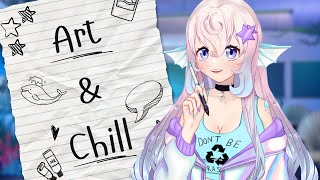 【Art Stream】Sketching and making art plans!  Come chit chat with me!