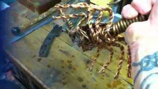 Copper wire scorpion artwork