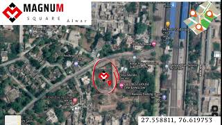 Magnum Square Alwar Location on Map