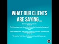 What our clients are saying