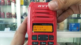 วิธียกเลิกโทน วิทยุสื่อสาร HYT รุ่น Power 245