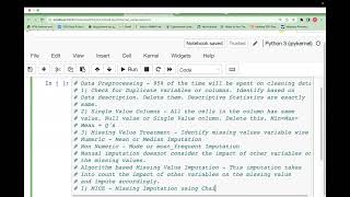 Data Preprocessing Python Missing Values Data Transformation Encoding Machine Learning Data Science