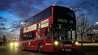 NIGHT FRV~174: Dagenham, Marsh Way - Harold Hill, Dagnam Park Square | 10347 | SN16 OLO