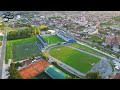 stadioni fk takovo i fk metalac g. milanovac iz vazduha football stadiums in gornji milanovac 4k