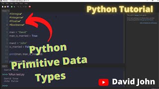 Primitive Data Types (Python Tutorial)