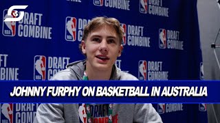 Johnny Furphy talks about basketball in Australia starting to take off!!
