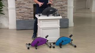Pedal Trainer Pro Personal Stationary Floor Cycle on QVC