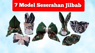 DIY: 7 Cara Melipat Jilbab Seserahan | 7 Model Seserahan Jilbab | Melipat Jilbab Seserahan