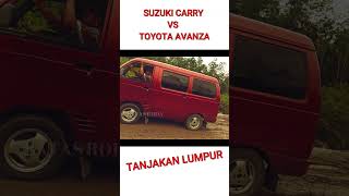 SUZUKI CARRY VS TOYOTA AVANZA TRABAS TANJAKAN BERLUMPUR