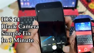 iphone Ios 14 Update Camera Not Working / Black Screen Camera Fix