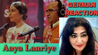 German Reaction | Aaya Laariye | Coke Studio | Season 9 | Meesha Shafi & Naeem Abbas Rufi | Strings