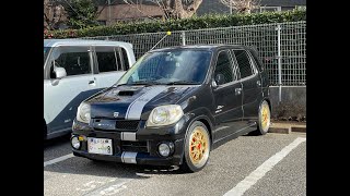 リアサスとショックアブソーバー交換　スズキ ケイスポーツ ワークス仕様・SUZUKI　kei sports works replica