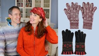 Sanquhar Gloves, Lambing \u0026 Japanese Knitting - Ep. 78 - Fruity Knitting