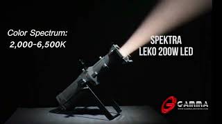 Get a broader spectrum using the Leko Bianco spotlight!