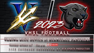 2023 TNL VHSL Varsity Football Varina Blue Devils vs Hermitage Panthers