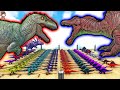 Team Giganotosaurus VS Team Spinosaurs | ARK Mod Battle Ep.331