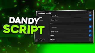 Dandy's World Script | Speed Hack \u0026 ESP Items (WORKING 2024)