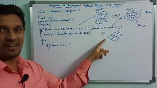 Program to Implements Circular Queue using Array | Circular Queue Program | Data Structures | Telugu