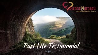 Past Life Regression Testimonial from Fabienne's client