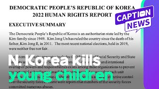 [Caption NEWS] U.S. ISSUES 2022 HUMAN RIGHTS REPORT / KBS 2023.03.21.