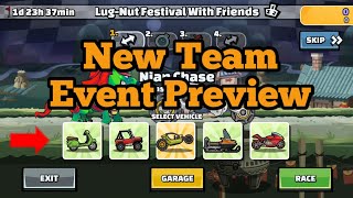 Hill Climb Racing 2 - New Team Event Preview (Lug-Nut Festival With Friends)