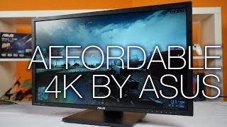 ASUS PB287Q 4K Monitor Unboxing and Review ft. Comparison VS Samsung U28D590D