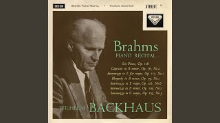 Brahms: 6 Piano Pieces, Op. 118: 4. Intermezzo in F Minor