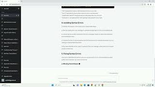 What part in python code is making a syntax error