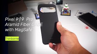 Unboxing the Thinborne Pixel 9 \u0026 9 Pro Aramid Fiber MagSafe Case | First Impressions!