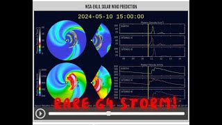 Heads up! Aurora Alert.. G4 Solar Storm Incoming. Multiple CME's Incoming. Thursday 5/9/2024