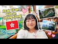 Peak Tram Ride in Hong Kong! - Hong Kong Vlog ˚˖𓍢ִ໋🌷͙֒✧˚.🎀༘⋆