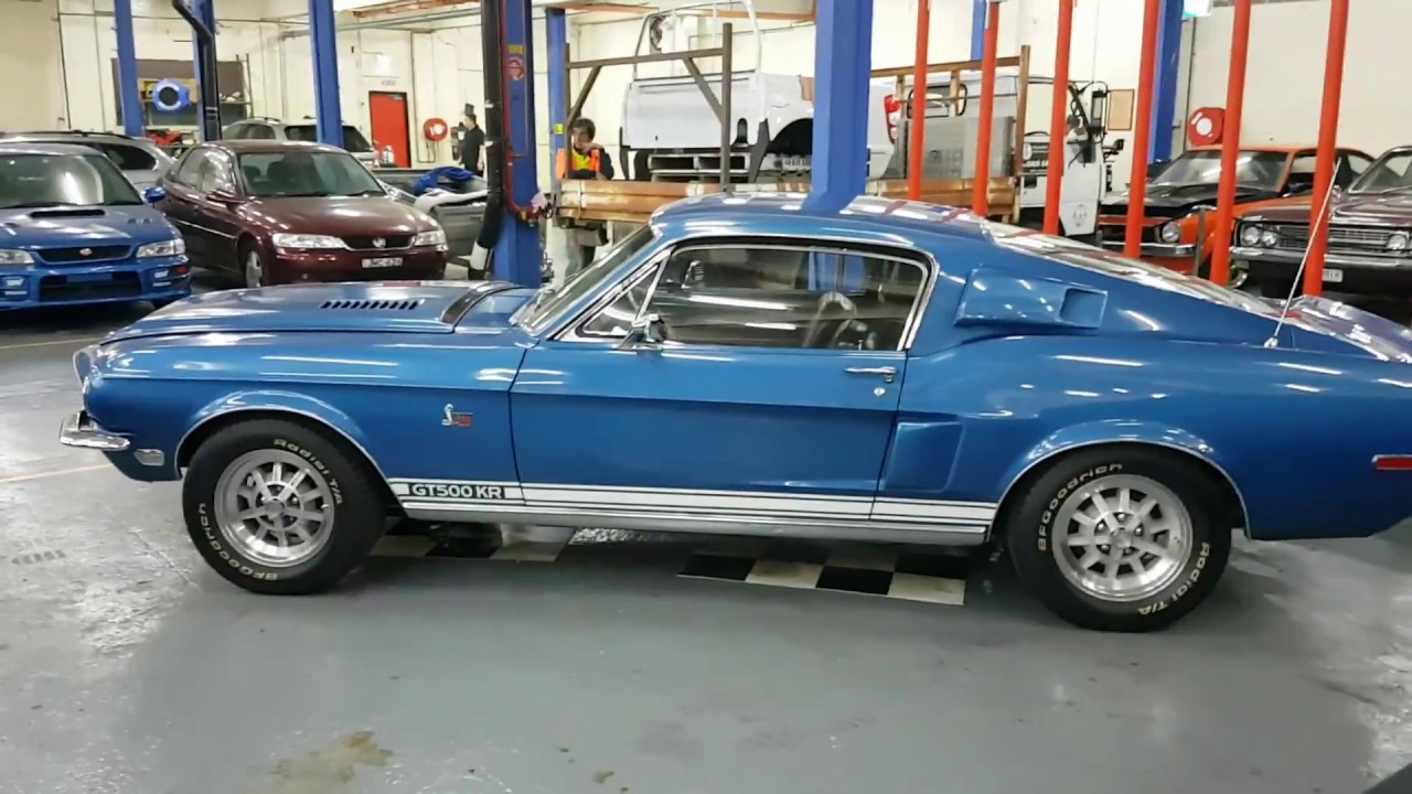 1968 Shelby Mustang Cobra GT500 KR - YouTube