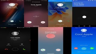 Various screen calls recordings and  / mix of incoming calls