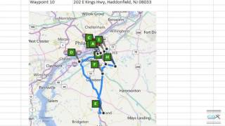 Route Optimization using Bing Maps in Excel