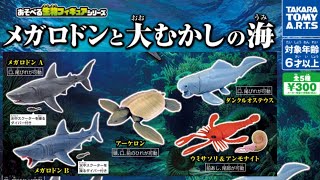 【メガロドンと大むかしの海】あそべる生物フィギュアシリーズ