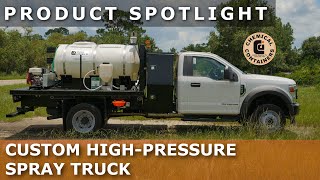 CCI Custom High-Pressure Sprayer Truck