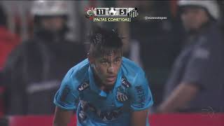 Neymar vs Corinthians 2nd leg 1/2 Copa Libertadores (21/06/2012)