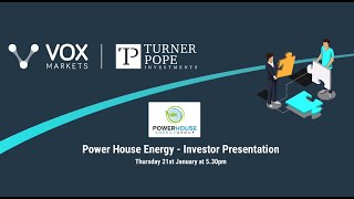 Powerhouse Energy Investor Webinar with Q&A