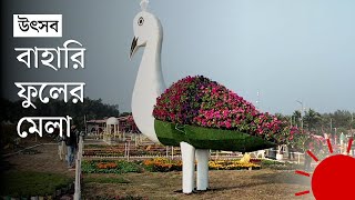 ১৩৬ প্রজাতির ফুলে দৃষ্টিনন্দন ‘ডিসি পার্ক’ । Flower Festival