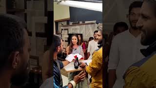 #kannadathi serial Making video #behindthescene #harsha #saaniya