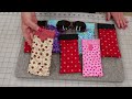 how to make snap bag glass case