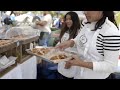 julie myrtille bakery at the farmers market in austin