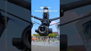 That was close 😮‍💨 DJI Inspire 3 Emergency Stop Test - Passed ✅