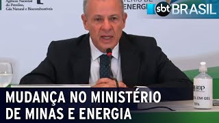 Ministro de Minas e Energia deixa comando da pasta | SBT Brasil (11/05/22)