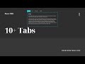 10+ CSS Tabs