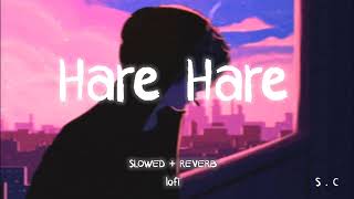 Hare Hare (Hum to dil se hare) - Lofi Song [Slowed & Reverb] | ShariqueKhan | Filling Best Lofi