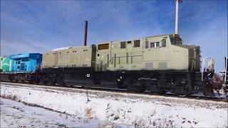 First look at the Wabtec GECX battery powered locomotive video